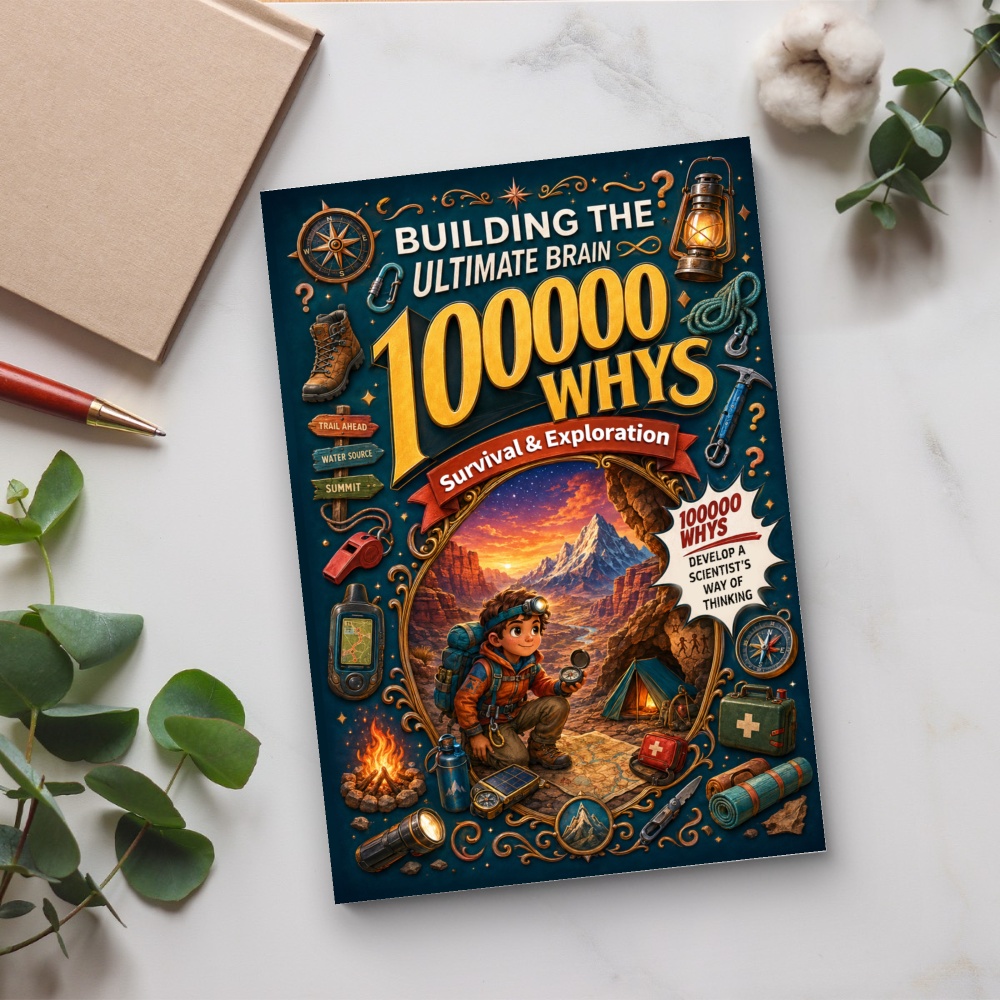 100000 Whys Survival and Explo - Outdoor Adventure Books For Adults recension och pris