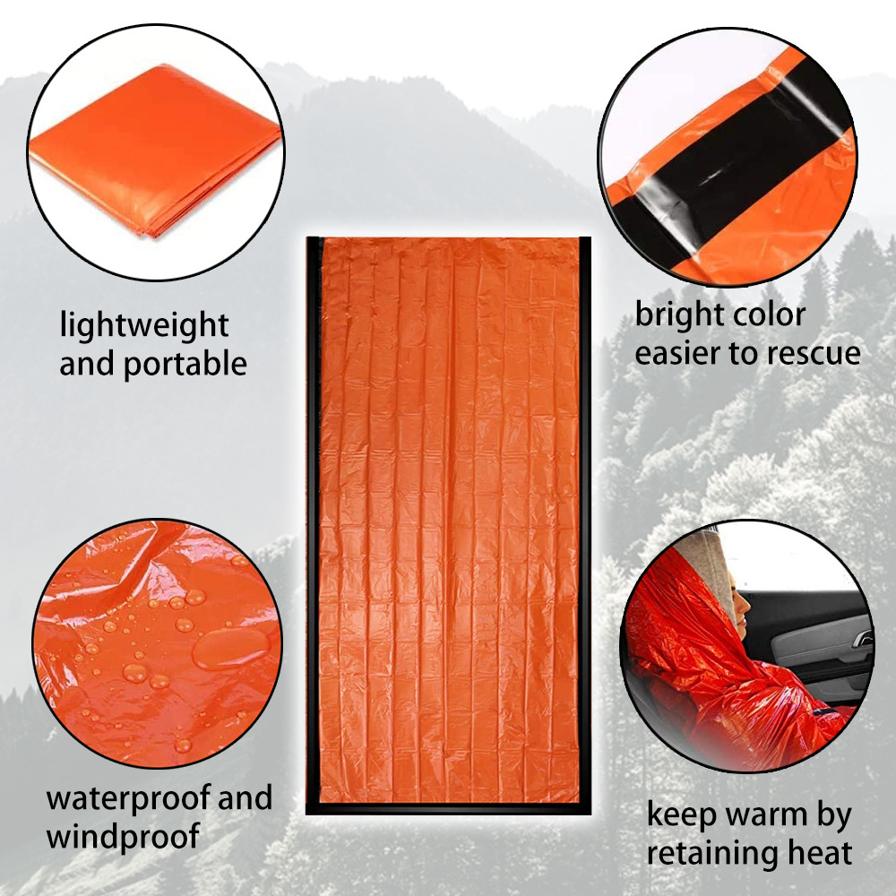 Aluminum Film Emergency Sleepi - Bivy Sack Lightweight recension och pris