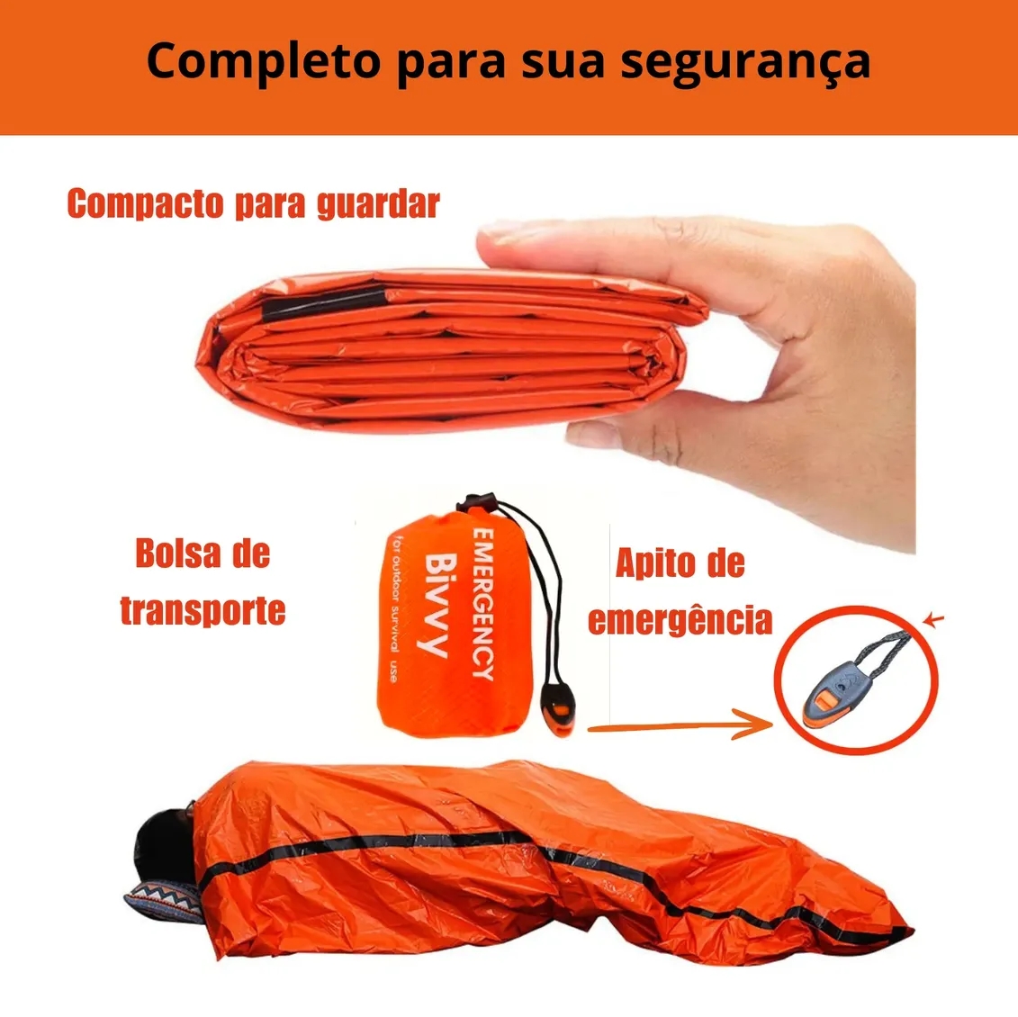 Aluminum Film Emergency Sleepi - Bivy Sack Lightweight recension och pris