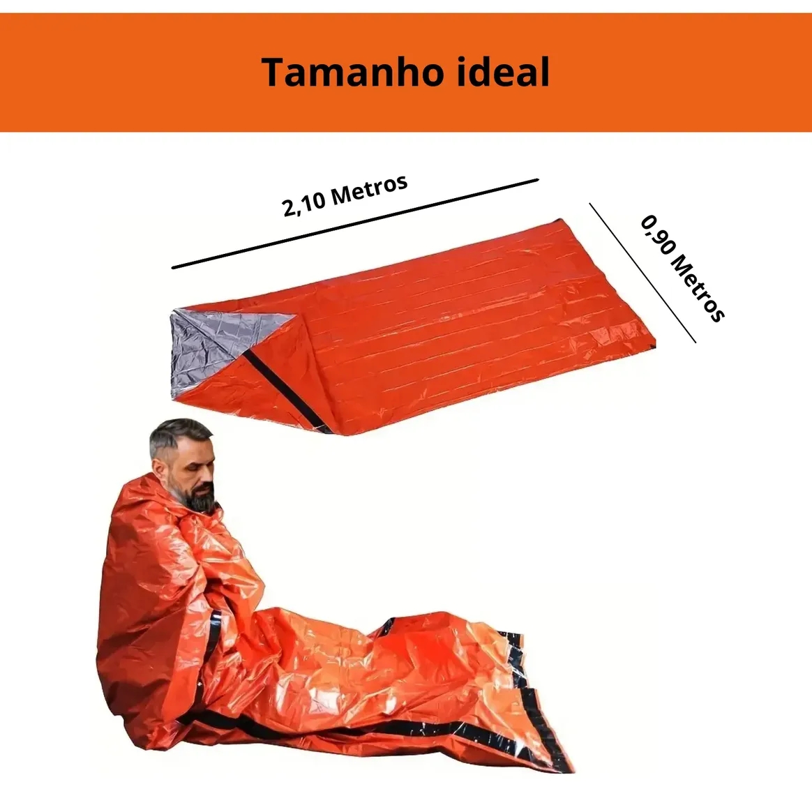 Aluminum Film Emergency Sleepi - Bivy Sack Lightweight recension och pris