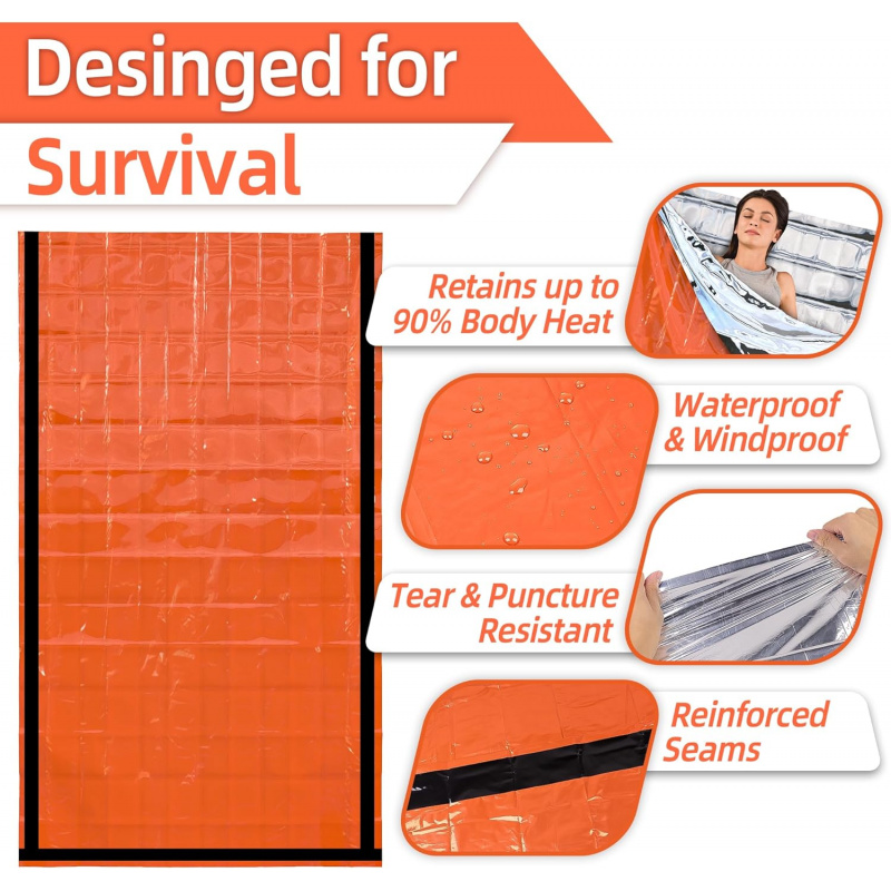 Emergency Sleeping Bag Surviva - Bivy Sack Lightweight recension och pris