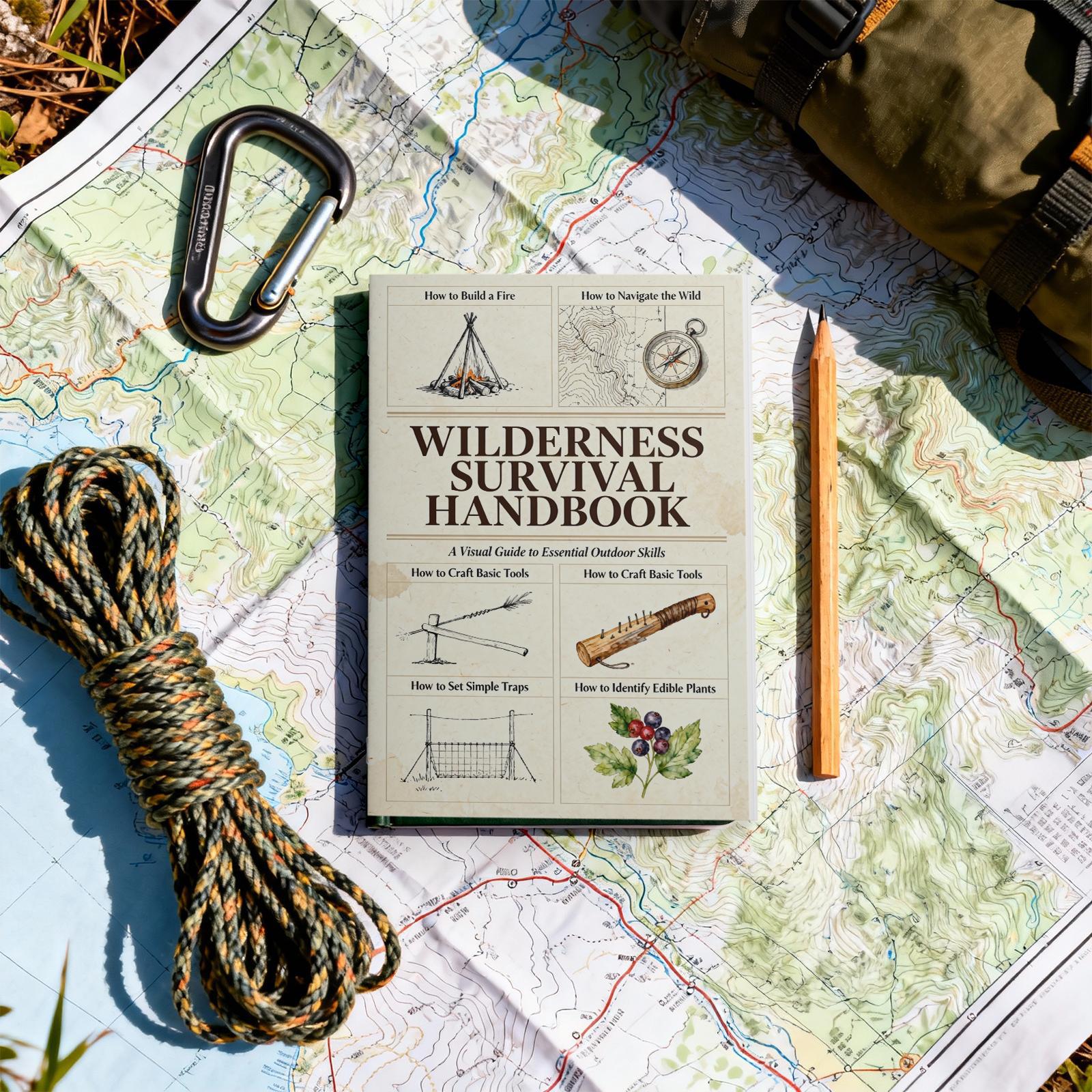 Wilderness Survival Guide Outd - Outdoor Adventure Books For Adults recension och pris