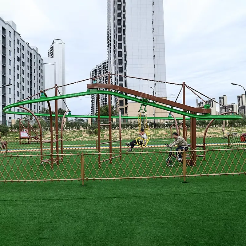 Unpowered Human Powered Pedal  - Outdoor Adventure Zipline recension och pris