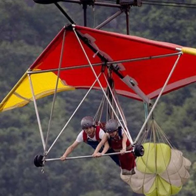 Outdoor Gliding Zipline Swingi - Outdoor Adventure Zipline recension och pris