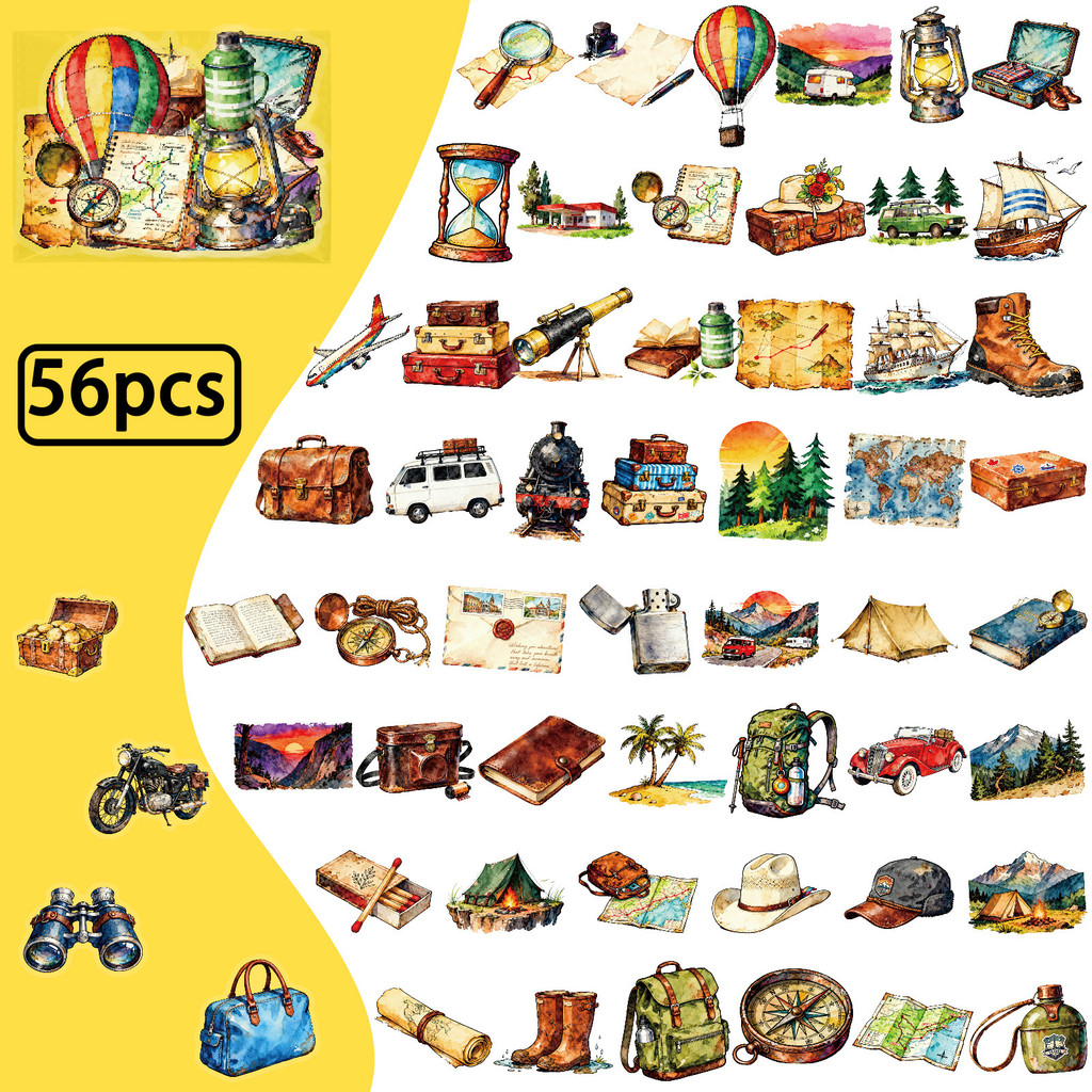 56Pcs Travel Outdoor PET Stick - Outdoor Adventure Store recension och pris