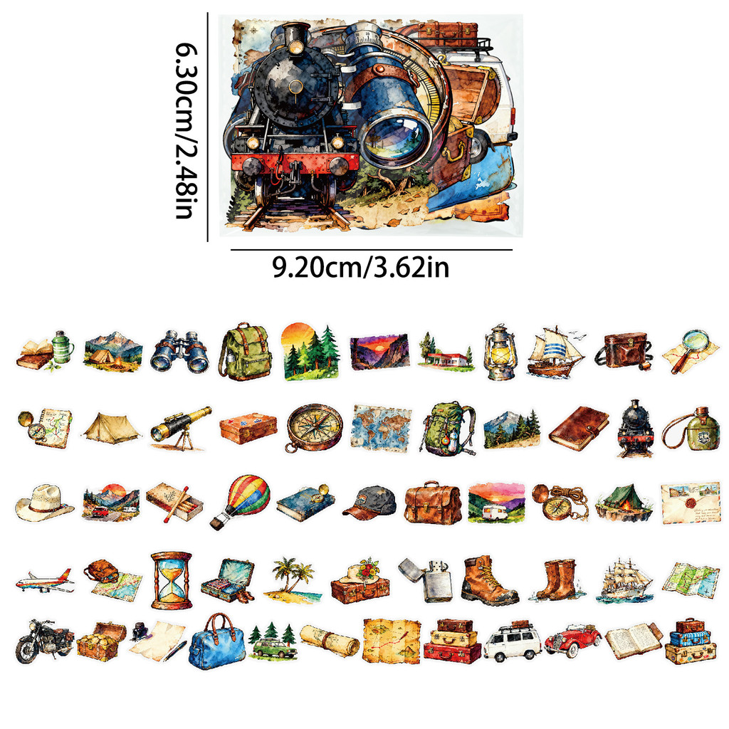 56Pcs Travel Outdoor PET Stick - Outdoor Adventure Store recension och pris