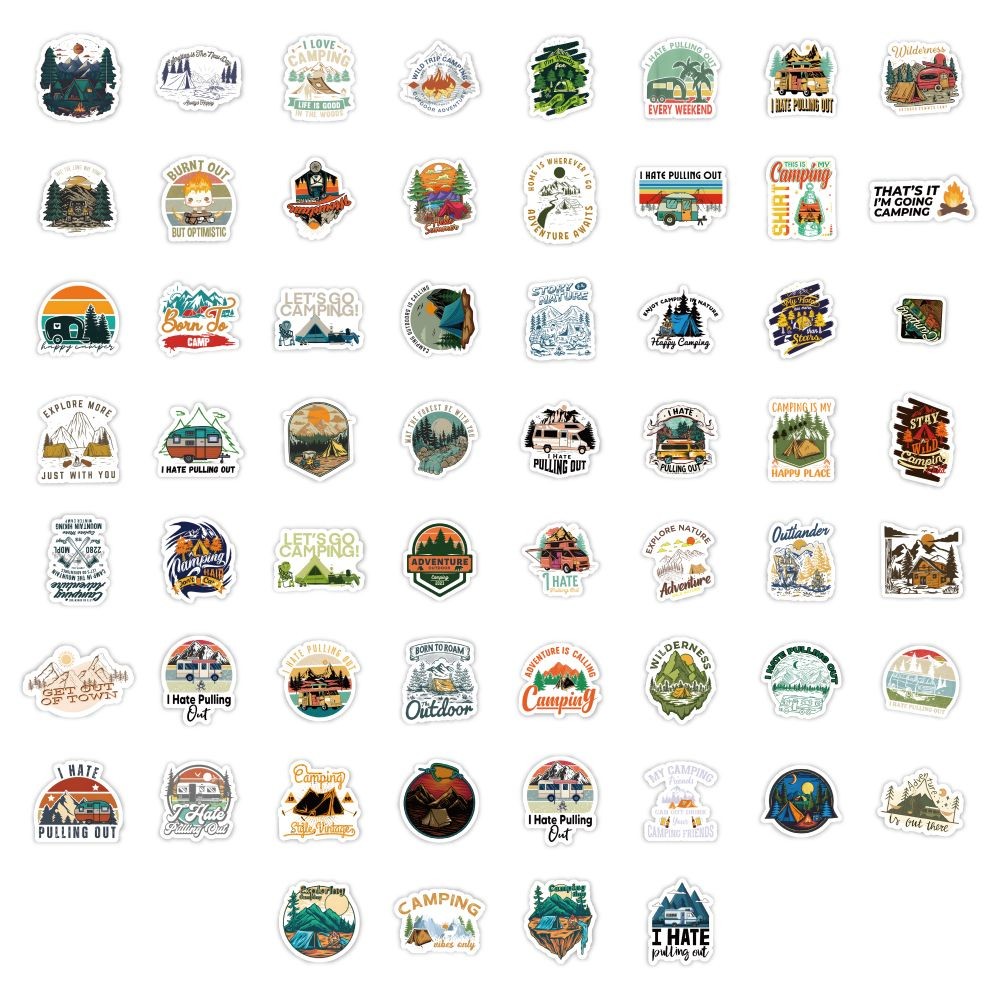 60Pcs Outdoor Camping Style A  - Outdoor Adventure Store recension och pris